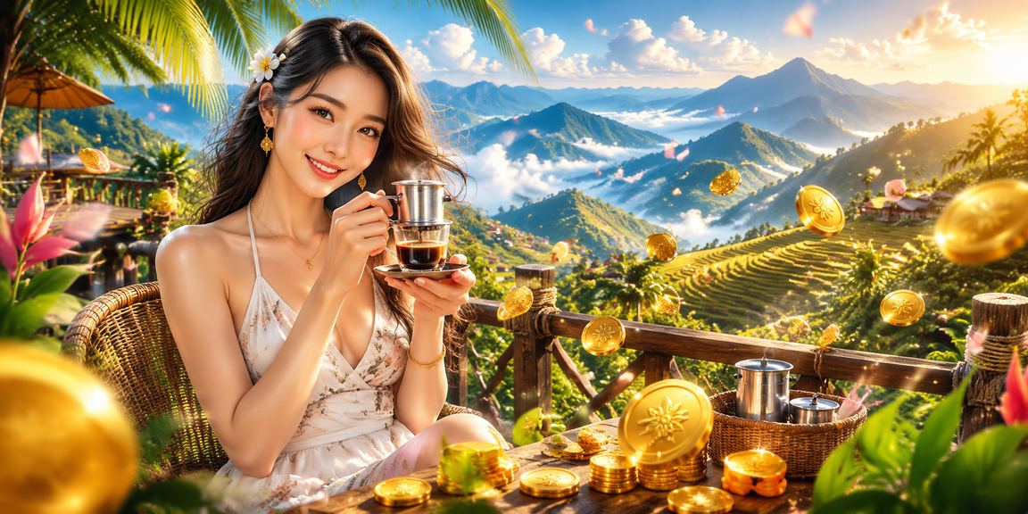 Người dùng kiểm tra ứng dụng casino và nạp tiền khi uống cà phê tại Sapa